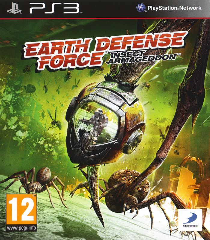 Earth Defense Force: Insect Armageddon box art for Playstation 3